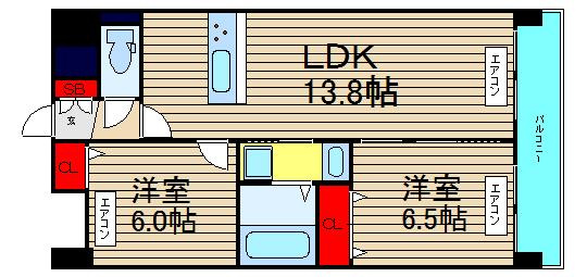 FDS　GLANZの間取り