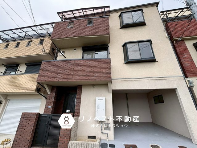 東大阪市東石切町6丁目の外観|ファミリーにオススメの4DK中古戸建です！