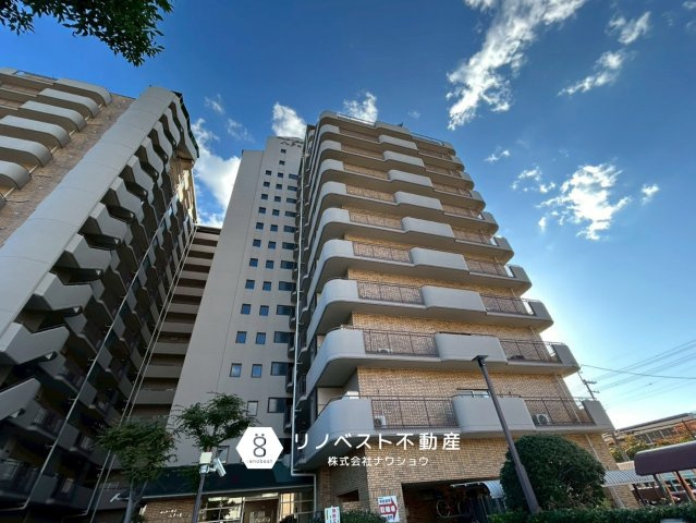 シャトー第3八戸の里の外観|2025年10月リノベーション完成予定の3LDK中古マンション！