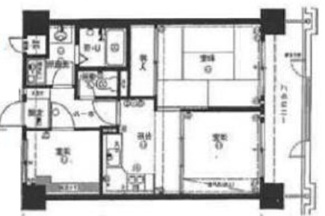 【間取り】 | ライオンズマンション西淀川