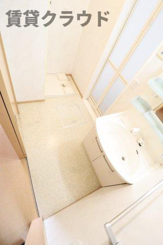 コスモヴィレッジの洗面所|使いやすい洗面所です