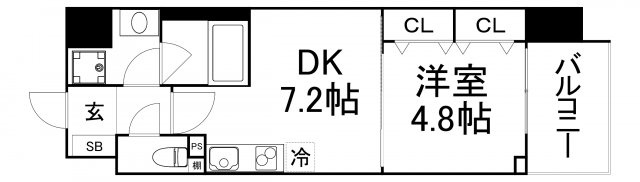【間取り】 | ATKレジデンスなんば