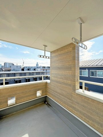 仙台市青葉区梅田町のバルコニー
