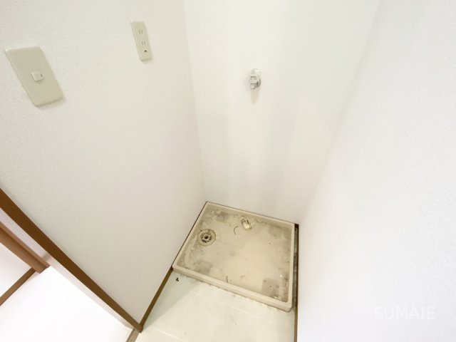 フローラの洗面所|室内洗濯機置き場！