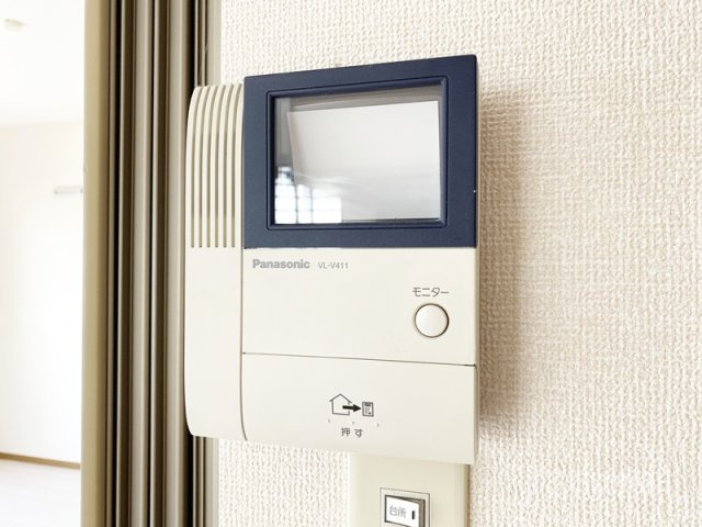 フローラのセキュリティ|安心のモニター付きインターホン！