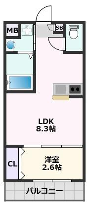【間取り】 | リアコート千里丘ⅠNORTH