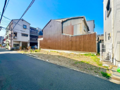 【前面道路含む現地写真】 | 粉浜西２丁目　売土地