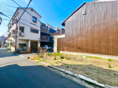 【前面道路含む現地写真】 | 粉浜西２丁目　売土地