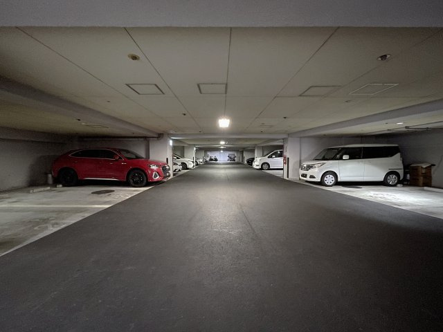 わざわざ箱根まで行かずとも、自宅がもはや桃源郷。神経痛に効能ある温泉が自宅で楽しめる贅沢の粋とも言える『グランシティ横濱保土ヶ谷』リフォームの駐車場|駐車場があります