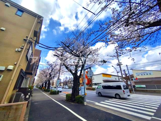 【内覧動画公開中！】中央線 三鷹駅 12分 新築戸建 武蔵野市八幡町1丁目の前面道路含む現地写真