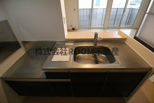 マール・ビビのキッチン|コンパクトなキッチンで掃除もラクラク