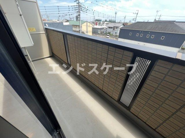 リビオンＨ＆Ｍ　Ⅱのバルコニー|高崎、前橋エリアのお部屋探しはエンドスケープまで！お客様の理想お聞かせ下さい♪