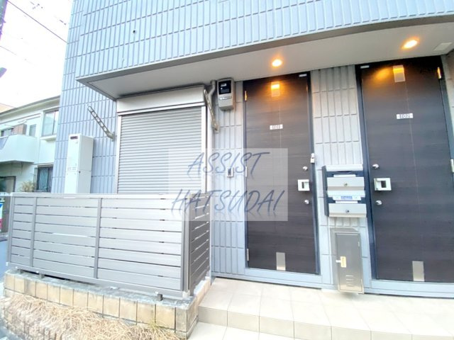 ソレイユ若林のロビー