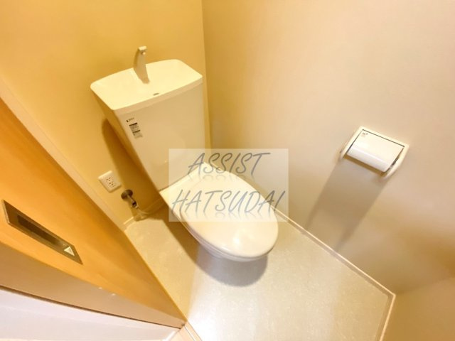 ソレイユ若林のトイレ