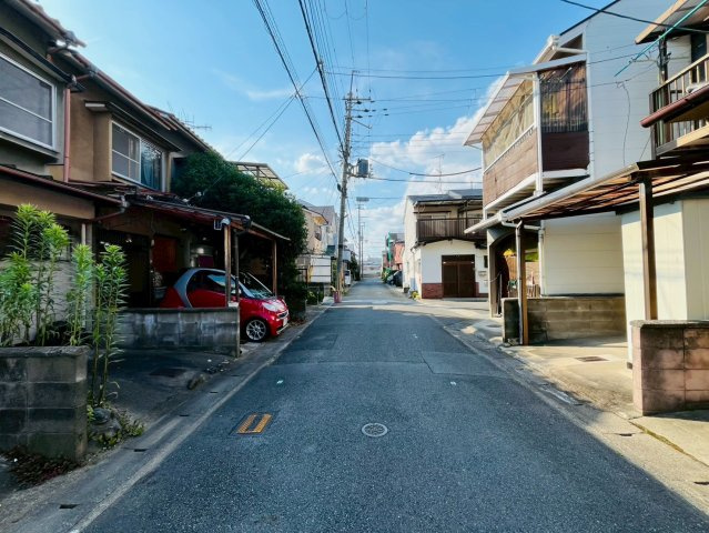 淀美豆町　建築条件付土地の周辺