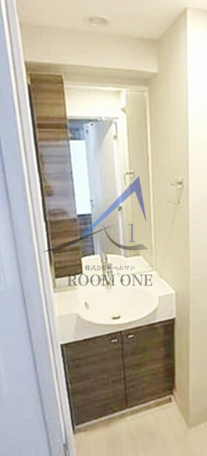 グランド・ガーラ門前仲町の洗面所|洗面台です。