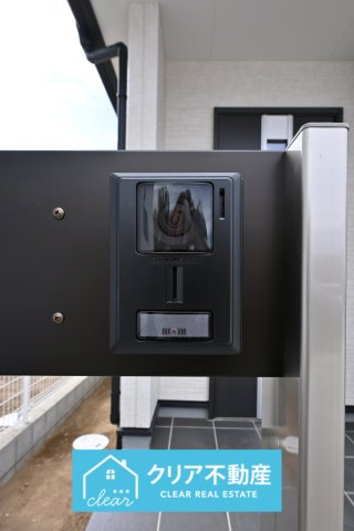 【セキュリティ】 | 大泉町第6仙石　リーブルガーデン | 来客時も安心のモニター付きインターフォン♪