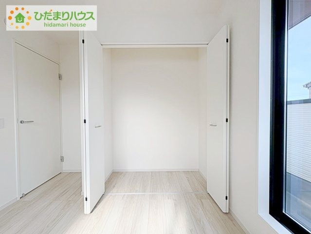 日立市諏訪町1期　新築戸建　2号棟の収納|洋室B収納