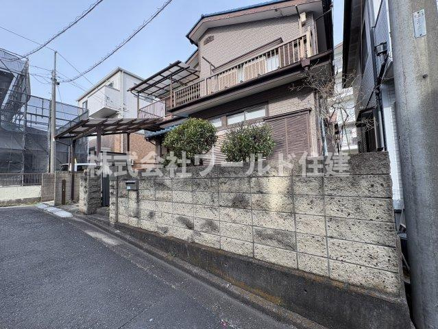【建築条件なし】入間市上小谷田の前面道路含む現地写真