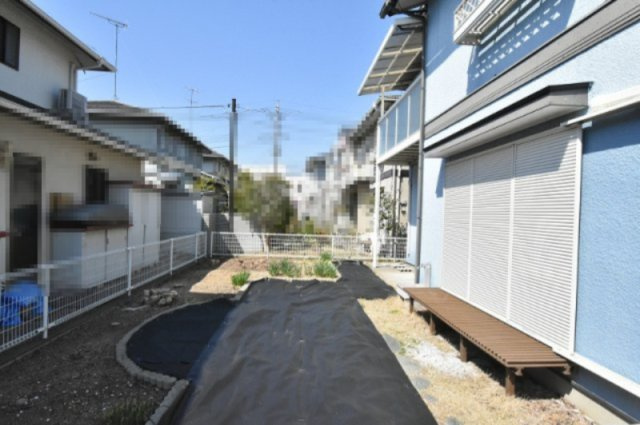 鴻巣市中央　リフォーム戸建の庭
