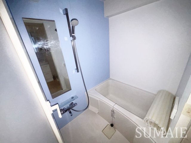 リバーサイドコートの浴室|リフォーム済みの綺麗なバスルームです！