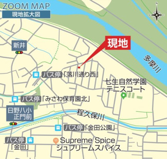 【地図】 | 日野市落川140-46