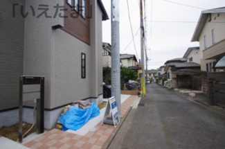 【前面道路含む現地写真】 | 【仲介手数料無料！！】日野市落川　新築戸建て（全1棟）1号棟　5280万円