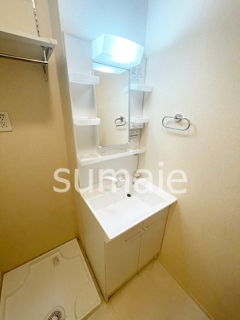 ハーヴェストWESTの洗面所|独立洗面台