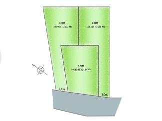 【区画図】 | 西宮市　南甲子園２丁目　新築戸建