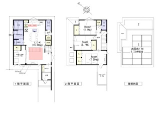 【間取り】 | 西宮市　南甲子園２丁目　新築戸建