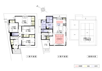 【間取り】 | 西宮市　南甲子園２丁目　新築戸建