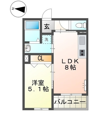 アウローラ本郷町の間取り