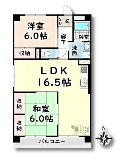 【間取り】 | メゾン・ラ・ディアス【名古屋市賃貸・都市ガス】