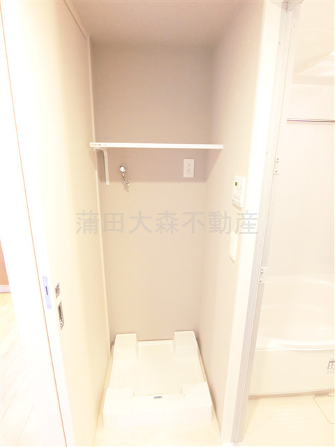 クレストコート池上の設備|室内洗濯機置場