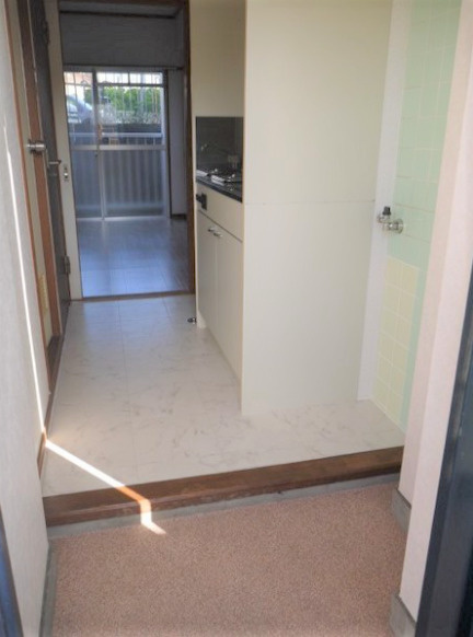 グリーンコートの玄関|きれいな玄関です