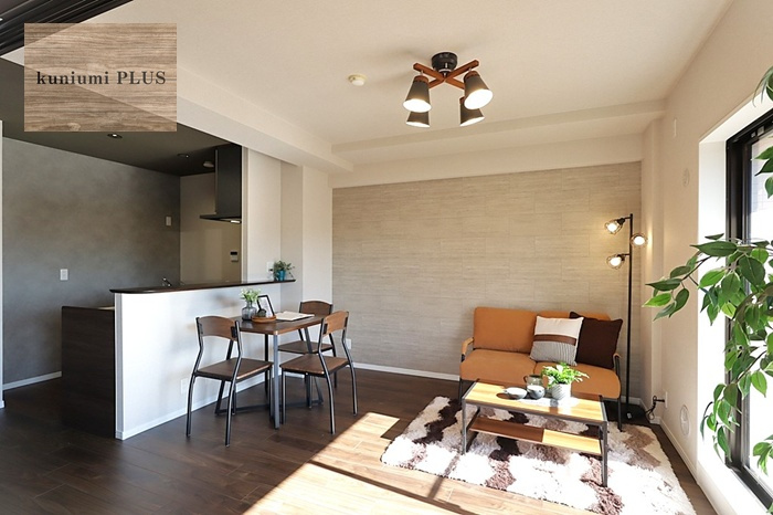 ライオンズマンション鶴橋の居間・リビング