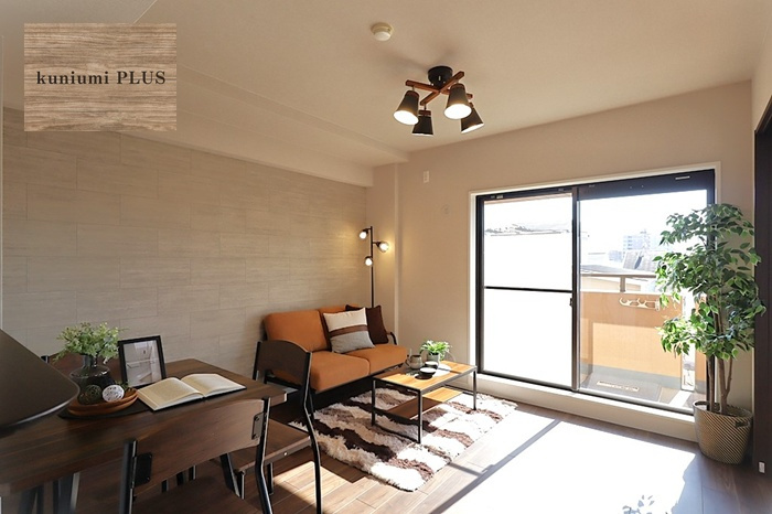 ライオンズマンション鶴橋の居間・リビング