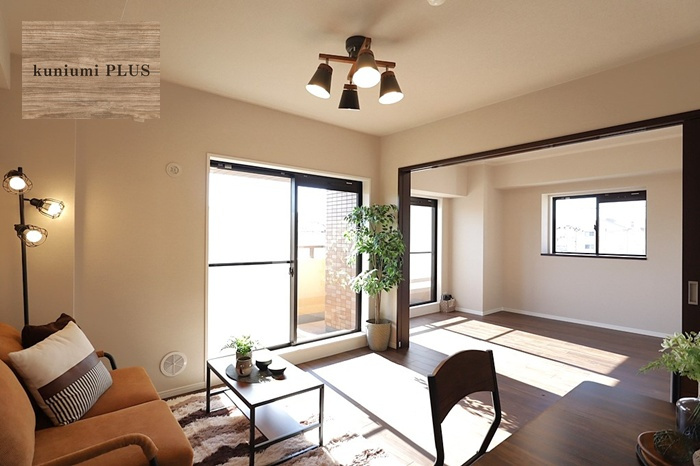 ライオンズマンション鶴橋の居間・リビング