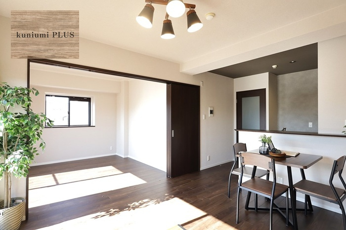 ライオンズマンション鶴橋の居間・リビング