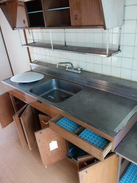 戸頭第一住宅6号棟のキッチン