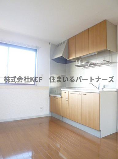 テラスコート花水木C棟のキッチン|きれいなキッチンです