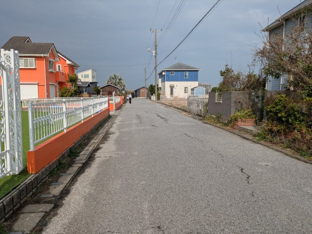 【前面道路含む現地写真】 | 山武市白幡　中古戸建