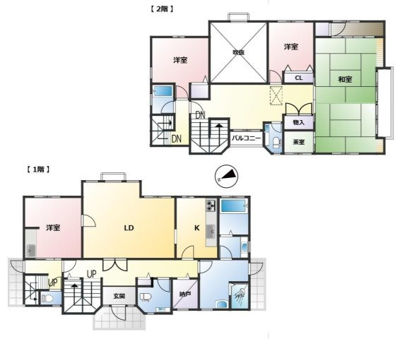 【間取り】 | 山武市白幡　中古戸建