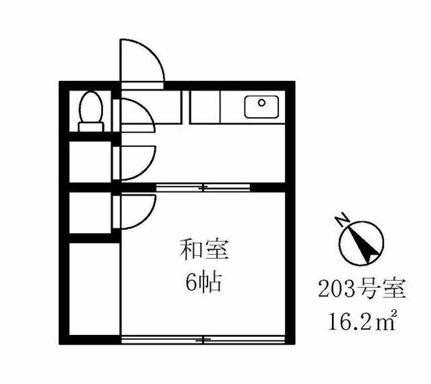 【間取り】 | ハイツ松岡