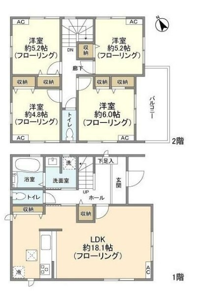 コレット船橋咲が丘#4の間取り