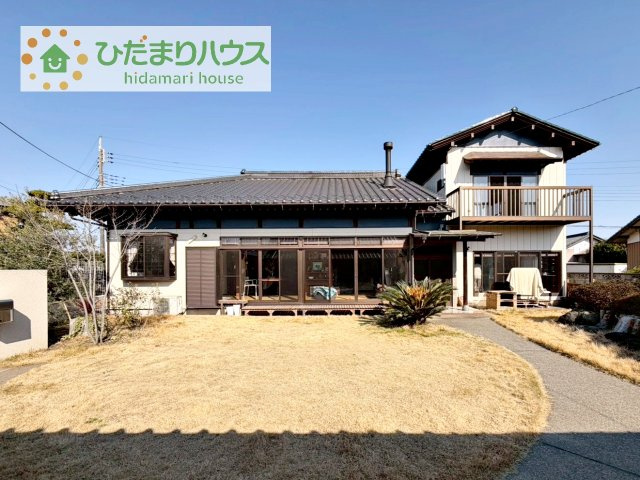 【外観】 | つくば市今鹿島　中古戸建 | お庭との和の調和をお楽しみください！