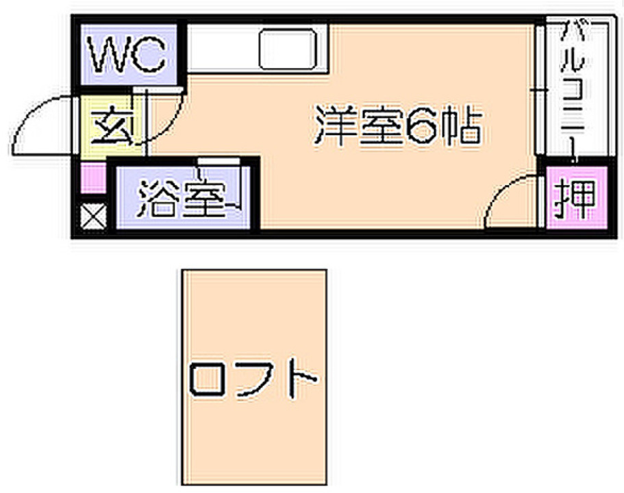 プチクローバーの間取り