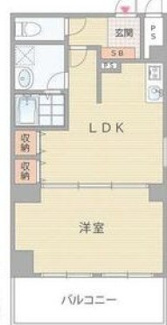 【間取り】 | おおきに龍ビル 陰 | おおきに龍ビル 陰　間取り