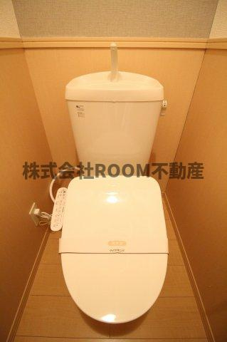 エスポワールタカオのトイレ|ゆったりとした空間のトイレです