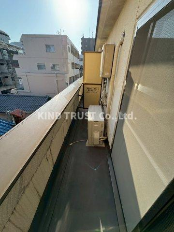 和ハイツⅡのバルコニー|陽当たり良好なバルコニーです